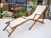 Transat en toile de coton lourd