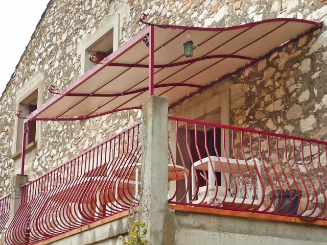 Pergola Toile en PVC précontraint Ferrari 705 gris Texyloop