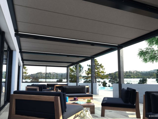 Pergola Toile autoportée Dickson