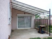 Pergola Toile fixe PVC précontraint Ferrari 705 blanc résistant tous temps Texyloop (1)