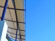 Pergola Toile sur-mesure PVC Ferrari 502 détails fixations (1)