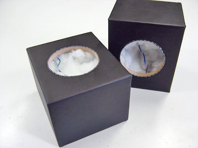 Habillage de caissons de basse