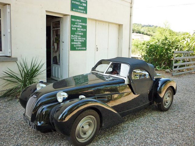 Modification de la capote d'une Burton 2cv