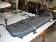 Réparation assise banquette 4x4 (après)