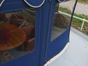 Store extérieur pour péniche