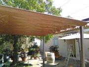 Store velum en PVC precontraint Ferrari 705 beige (1)