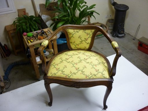 Tapisserie fauteuil bureau