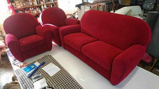 Tapisserie salon contemporain