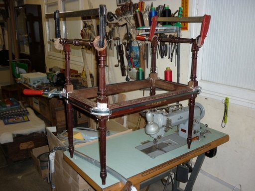 Tapisserie Banquette Directoire