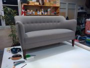 Tapisserie canapé années 50