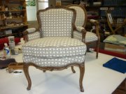 Tapisserie fauteuil à coussin